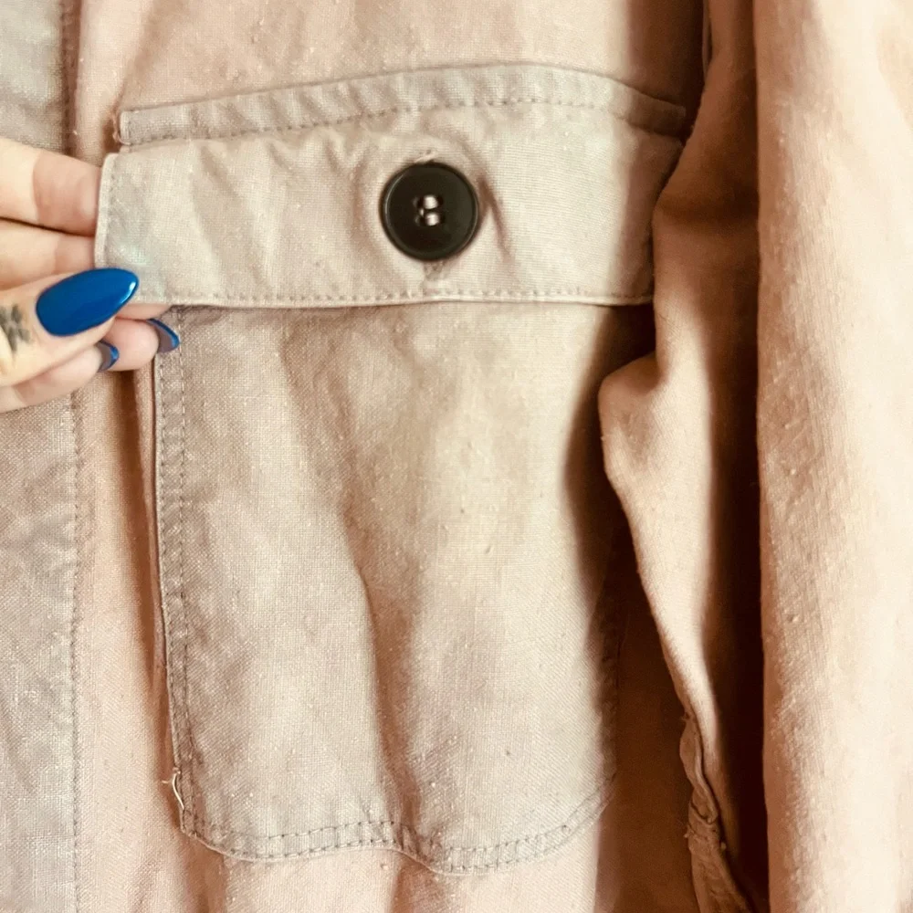 INTENTIONALLY BLANK Pink Utility Jumpsuit - Picture 8 of 16